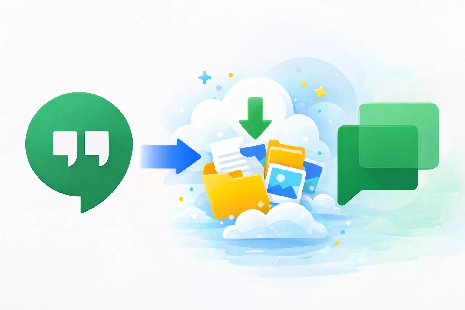 How to Download Data from Hangouts and migrate to Google Chat?